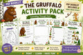 Gruffalo Monster Activity Pack PDF | 14 Printable Literacy Worksheets | Classroom Activities| Read Gruffalo book and print worksheets