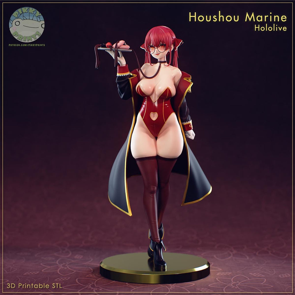 Ocean Rogue Captain Figurine | Resin Printed Collectible Statue | Unpainted Hobby Model Kit