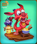 Little Dragon Companion Figurine | Unpainted Resin Collectible | Chibi Fantasy Garage Kit | Paint Your Own