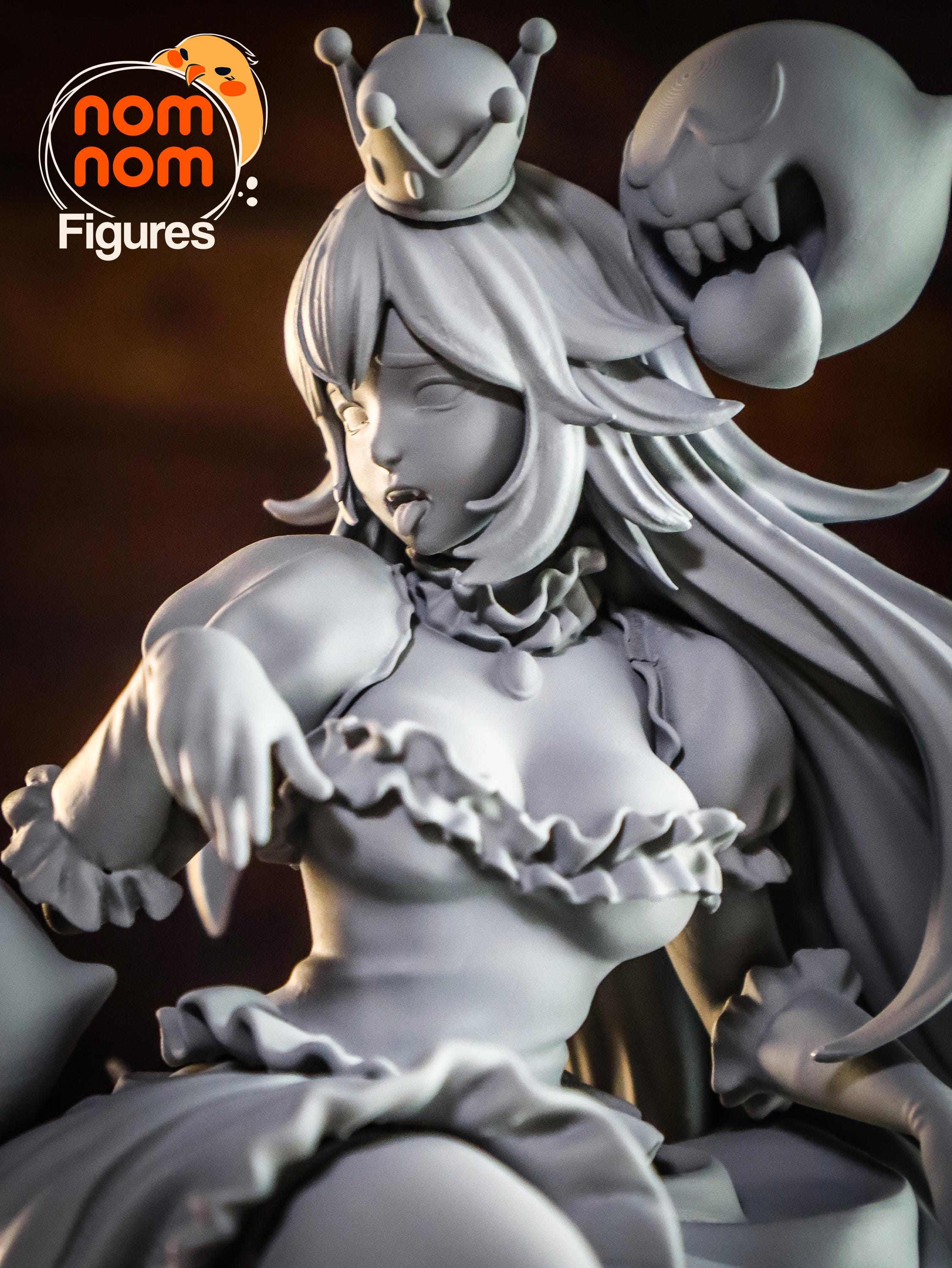 Halloween Ghost Girl Figurine | 75mm Unpainted Resin Model | Cute Spooky Collectible | Garage Kit