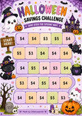 Savings Challenge Bundle PDF, 12 Seasonal Money Saving Trackers, A4 & Mini Cash Stuffing Printable