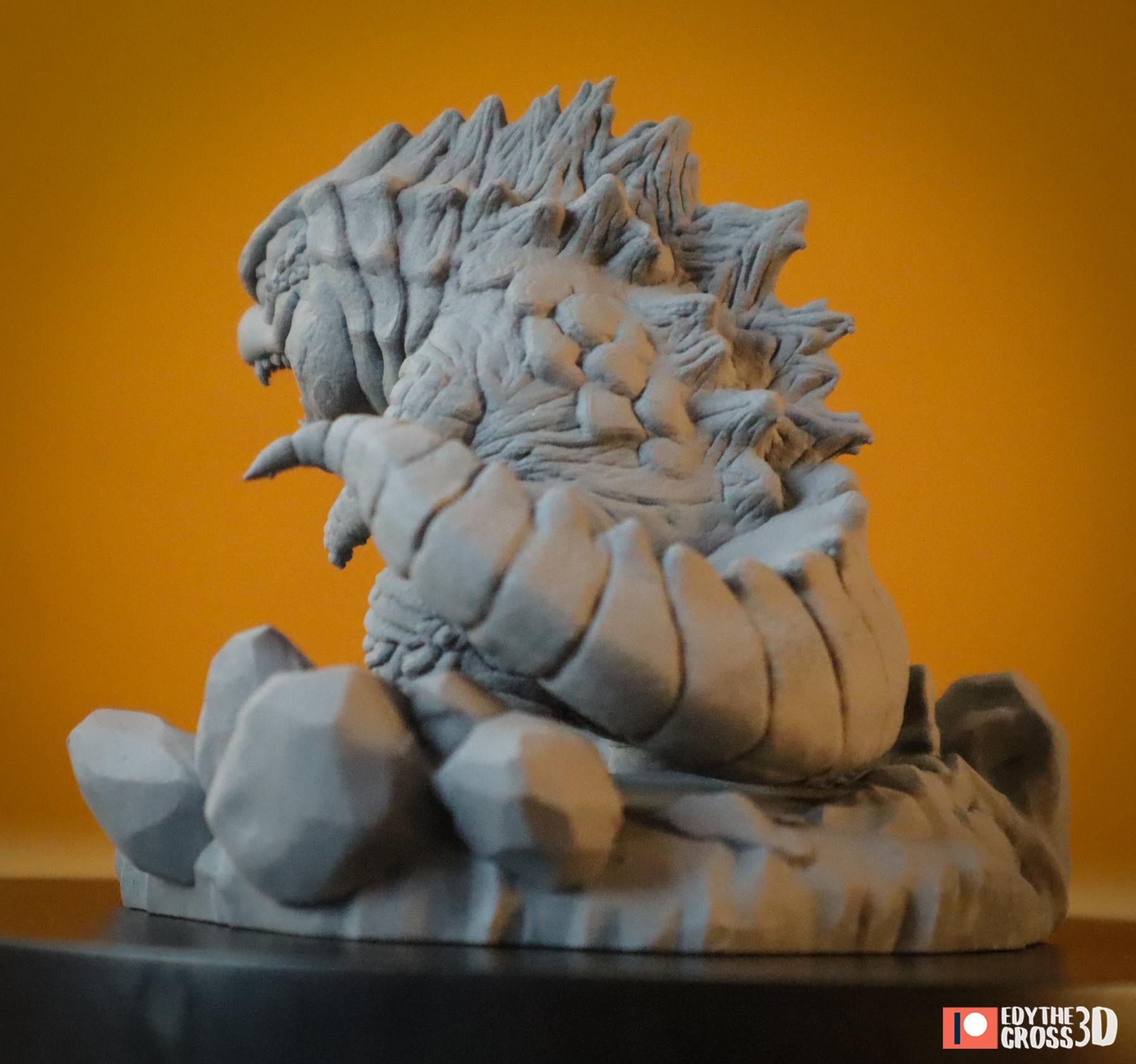 Titan Monster Duo Figurine | Unpainted Resin Collectible | Fantasy Creature Garage Kit | Display Statue