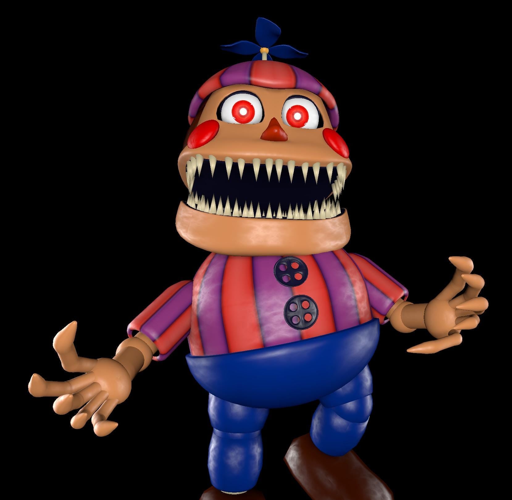 Creepy Animatronic Clown STL | Horror 3D Printable Figure Model (Digital Download)