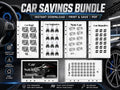 Car Savings Challenge Bundle: New Car, Repairs, Upgrades (Digital Download)