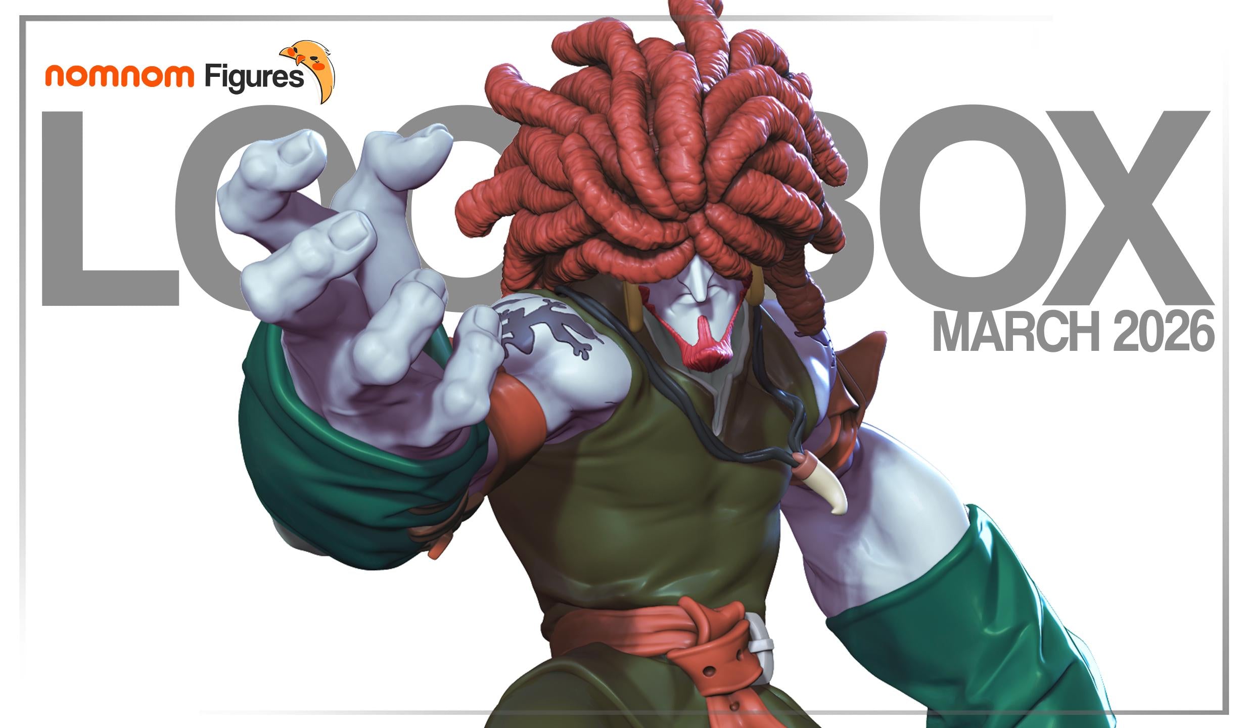 Crimson Beast Warrior Statue | Unpainted Resin Collectible | Dark Fantasy Garage Kit | Hobby Model