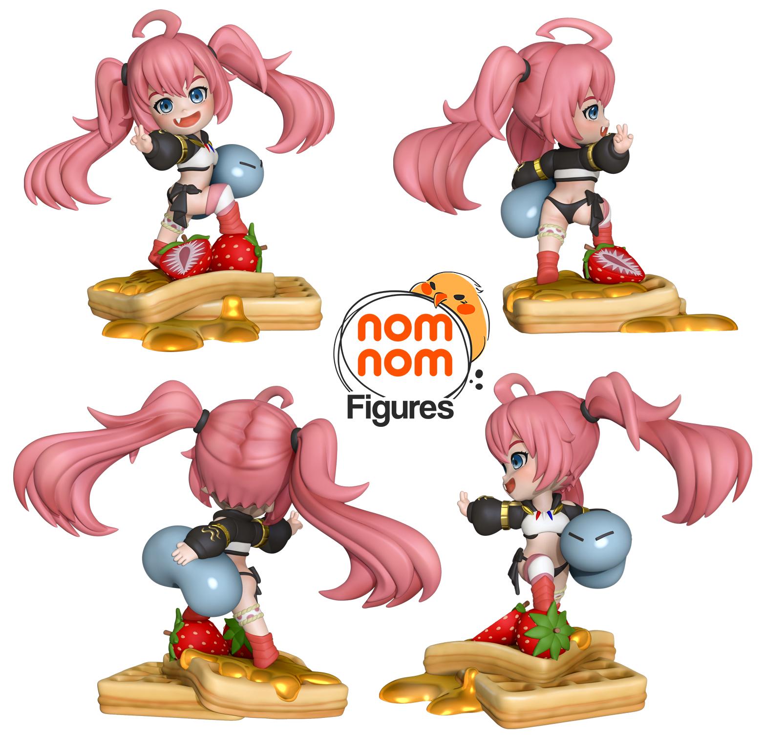 Chibi Demon Girl Figurine | Unpainted Resin Figure | Fantasy Collectible | Paint Your Own Garage Kit