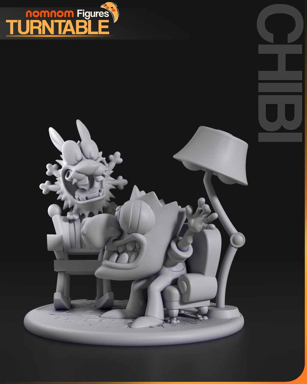 Chibi Cartoon Dog Figurine | Unpainted Resin Figure | Cute Puppy Collectible | DIY Painting Hobby Kit