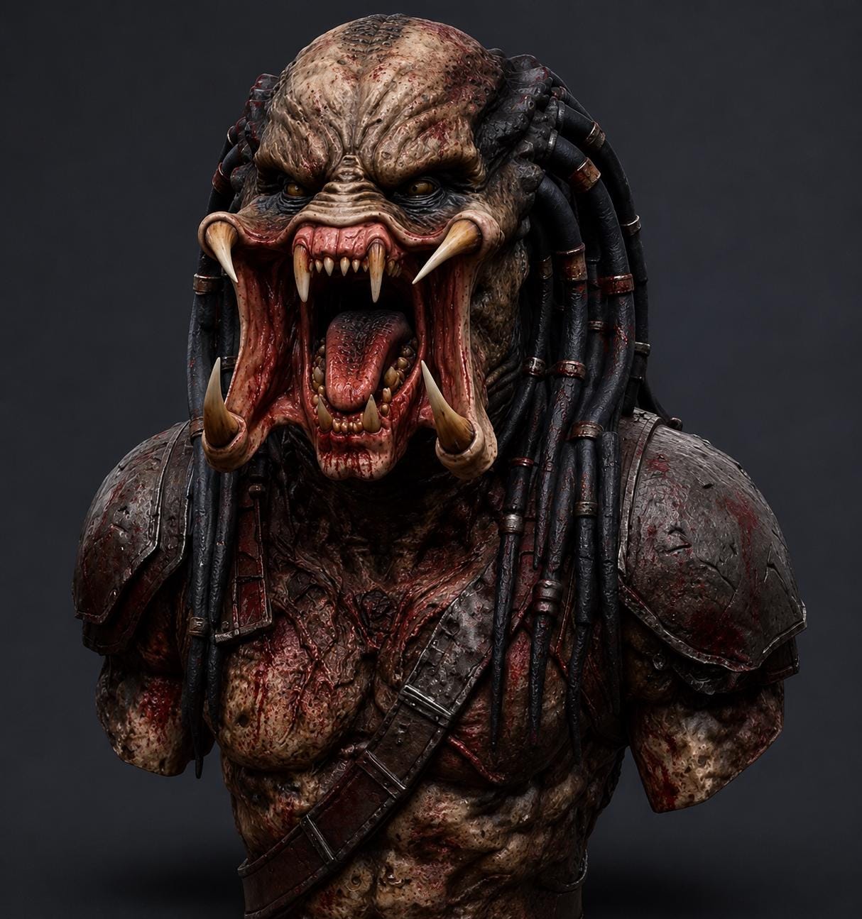 predator stl file | print ready | multiple sizes | resin or filament print | digital download