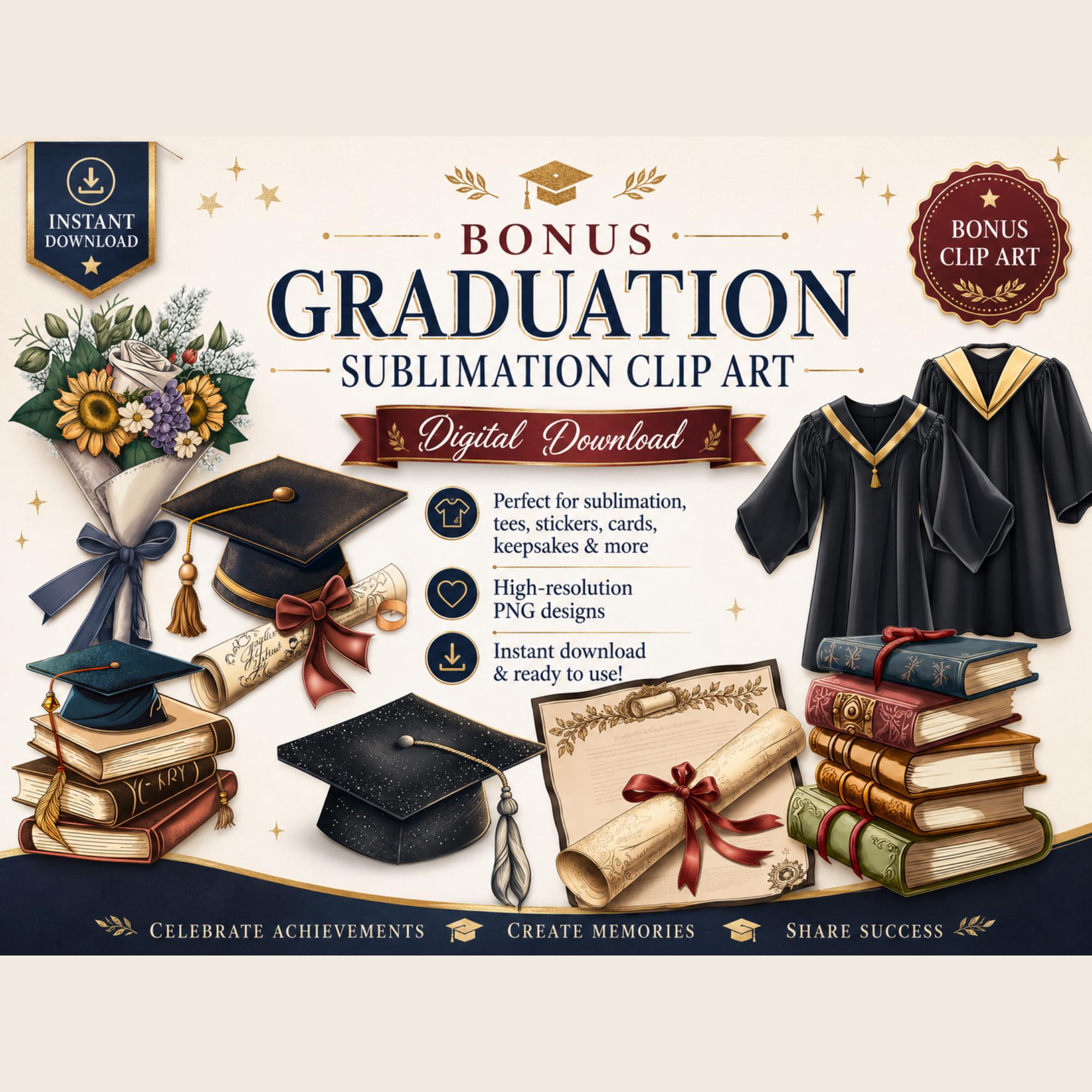 Black N Gold Luxury Clipart Bundle, 21 PNG Designs, Glam Queen Fashion Sublimation, Graduation Bonus, T-Shirt & Sticker Graphics