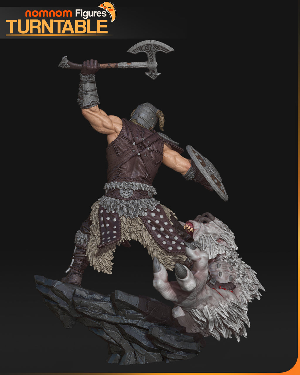 Dragon Knight Warrior Statue | Unpainted Resin Collectible | Fantasy Garage Kit | Paint Your Own Model