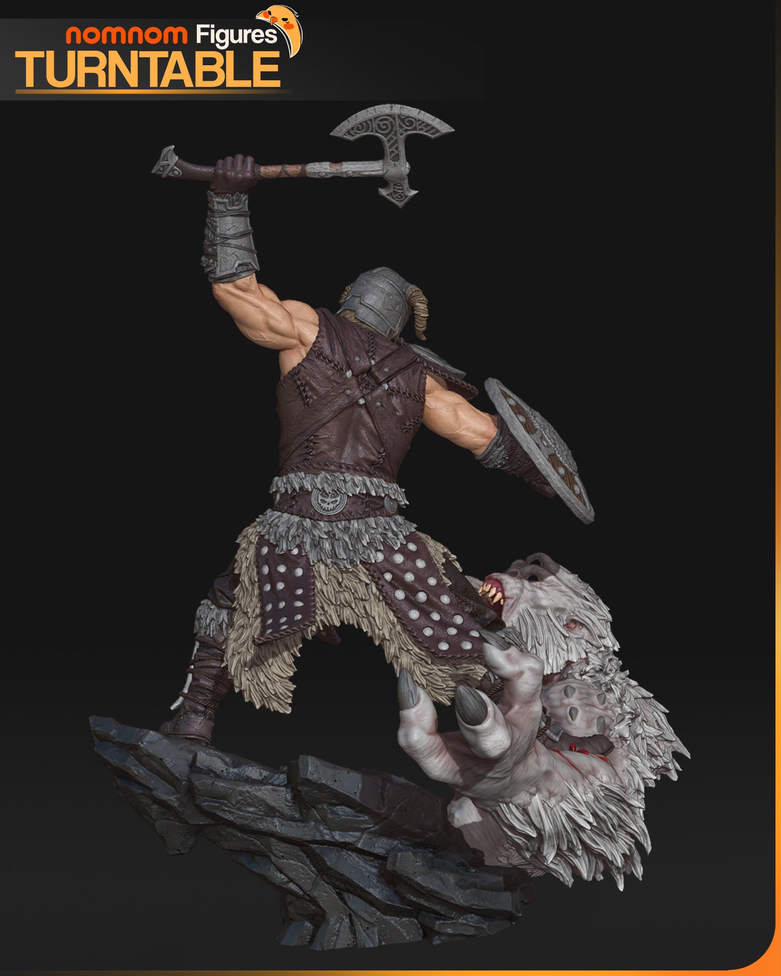 Dragon Knight Warrior Statue | Unpainted Resin Collectible | Fantasy Garage Kit | Paint Your Own Model