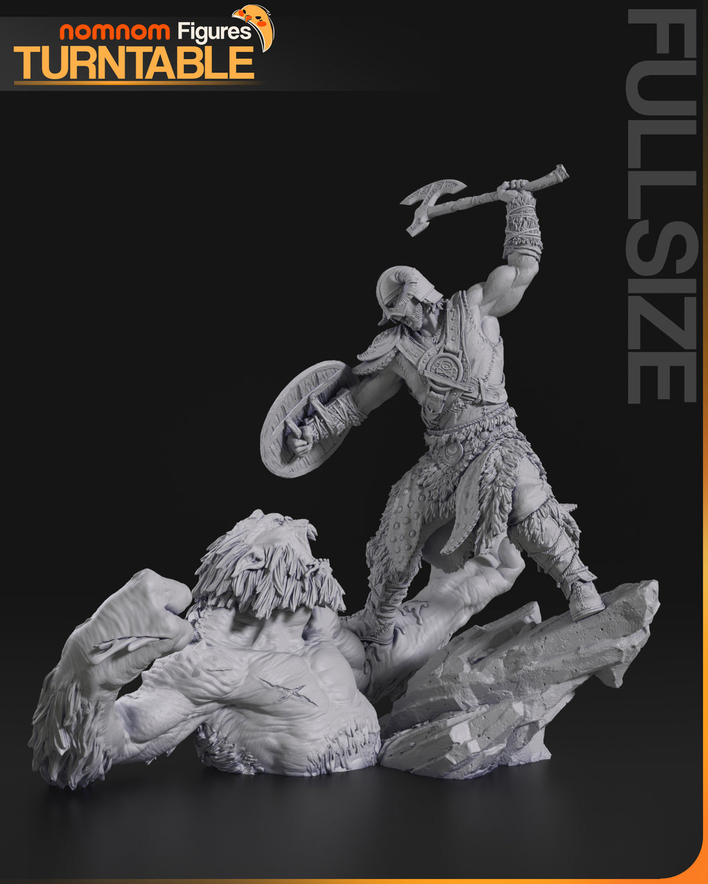 Dragon Knight Warrior Statue | Unpainted Resin Collectible | Fantasy Garage Kit | Paint Your Own Model