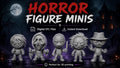 Horror Chibi Minis STL Bundle | Creepy 3D Print Files (Digital Download)