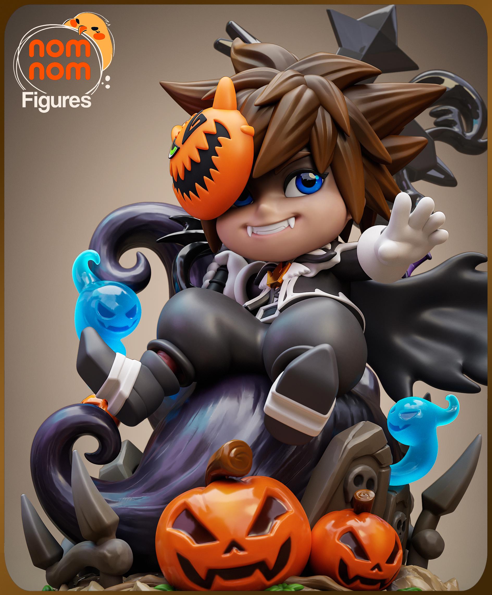 Little Hero Chibi Figurine | Resin Collectible Figure | Unpainted Paintable Garage Kit