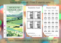 House Fund Savings Challenge: Printable Budget Binder Inserts (Digital PDF)