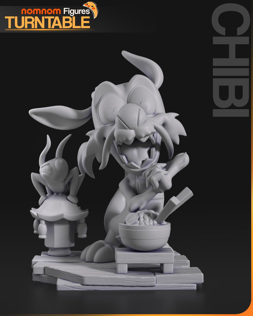 Little Dragon Companion Figurine | Unpainted Resin Collectible | Chibi Fantasy Garage Kit | Paint Your Own