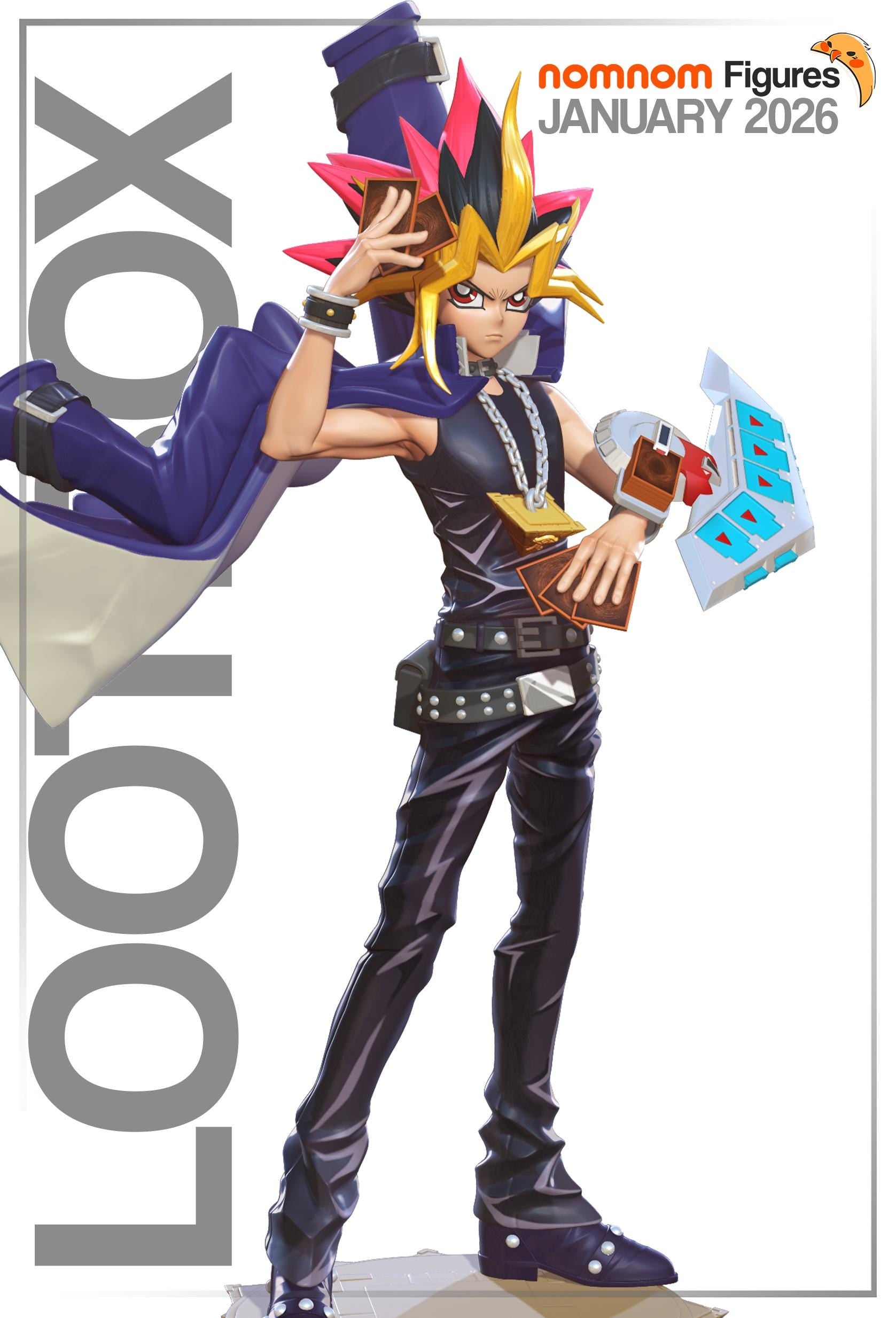 Chibi Card Duelist Figurine | Unpainted Resin Figure | Fantasy Gamer Character | Garage Kit Model