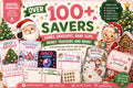 Christmas Savings Challenge Bundle | Over 100 Trackers, Games, Envelopes (Digital Download)