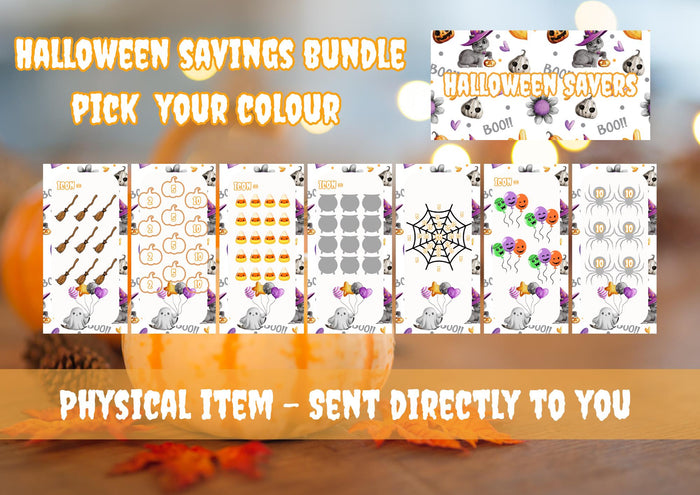 Halloween Savings Funds Bundle | Pick Your Colour