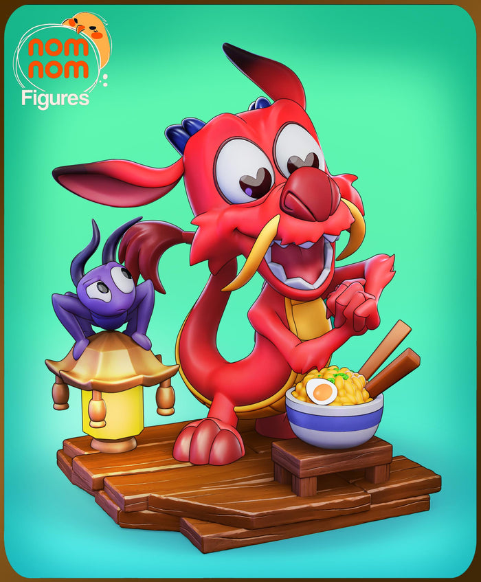Little Dragon Companion Figurine | Unpainted Resin Collectible | Chibi Fantasy Garage Kit | Paint Your Own