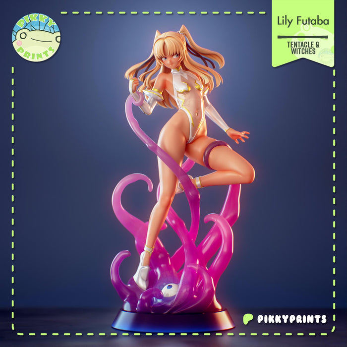 Tentacle girl | Resin Figurine | Unpainted Garage kit