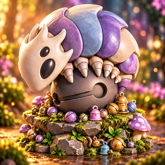 Chibi Tiny Beast Creature Figure | Unpainted Resin Collectible | Fantasy Monster Garage Kit | Hobby Model
